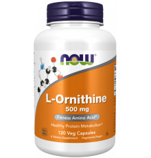 L-орнітин гідрохлорид 500 L-Ornithine 120 капсул