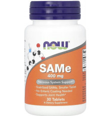 S-аденозил-L-метіонін NOW Foods SAMe 30 таб