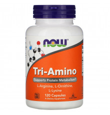 Комплекс амінокислот Now Foods Tri-Amino 120 капс
