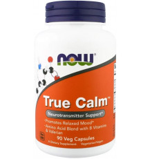 Комплекс вітамінів від втоми та стресу Now Foods True Calm  90 вег капс