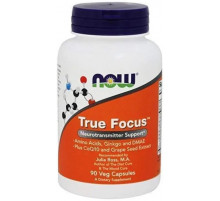 Тру Фокус Now Foods True Focus 90 вегетаріанських капсул
