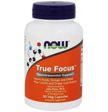 Тру Фокус Now Foods True Focus 90 вегетаріанських капсул