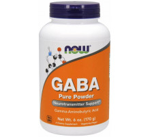 Гамма-аміномасляна кислота Now Foods GABA 170 грам