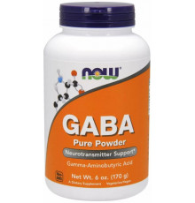 Гамма-аміномасляна кислота Now Foods GABA 170 грам