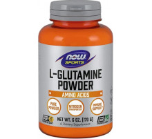 L-глютамін у порошку  Now Foods Sports L-Glutamine 170 г