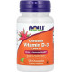 Вітамін Д-3 5000 жувальний Now Foods Vitamin D-3 120 таб м'ята