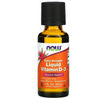 Витамин D3 Now Foods Vitamin D-3 1000 МЕ 30 мл