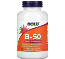Витамины группы В-50  Now Foods B-50 250 вег капс
