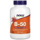 Вітаміни групи B Now Foods B-50 250 таблеток