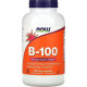 Вітаміни групи В-100 для нервової системи Now Foods B-Vitamins 250 капс