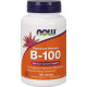 Комплекс вітамінів групи B 100 Now Foods Sustained Release B-100 100 таб
