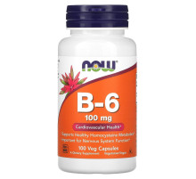 Вітамін В6 Now Foods Vitamin B-6 100 капс