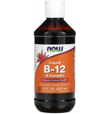 Вітамін В12 комплекс Now Foods Liquid B-12 237 мл