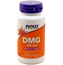 Диметилгліцин Now Foods DMG 125 мг 100 вег капсул
