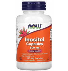 Інозітол Now Foods Inositol 500 мг 100 вег капс