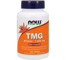 Триметилгліцин Now Food TMG 1000 мг 100 таб