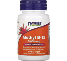 Витамин В12 метилкобаламин Now Foods Methyl B-12 60 лед метил