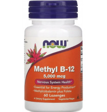 Вітамін В12 метилкобаламін Now Foods Methyl B-12 60 лід метил