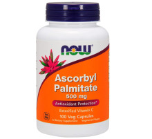 Аскорбіл пальмітат (вітамін С) Now Foods Ascorbyl Palmitate 100 вег капс