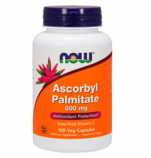 Аскорбіл пальмітат (вітамін С) Now Foods Ascorbyl Palmitate 100 вег капс