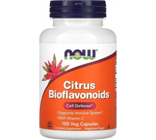 Цитрусові біофлавоноїди з вітаміном С Now Foods Citrus Bioflavonoid 700 мг 100  капс