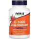 Вітамін С та цинк Now Foods C-1000 Zinc Immune 1000 мг/15 мг 90 вег капс