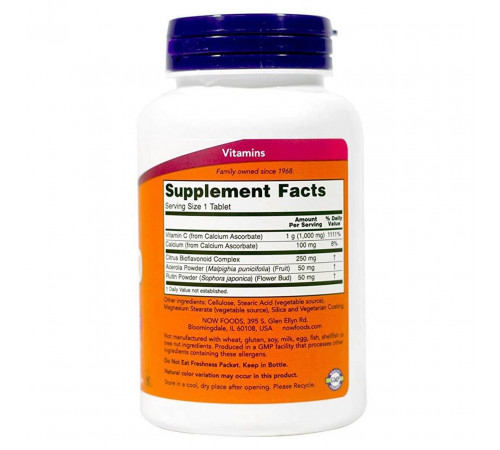 Витамин С аскорбат Now FoodsVitamin C-1000 Complex 90 таб