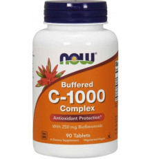 Вітамін С аскорбат Now FoodsVitamin C-1000 Complex 90 таб
