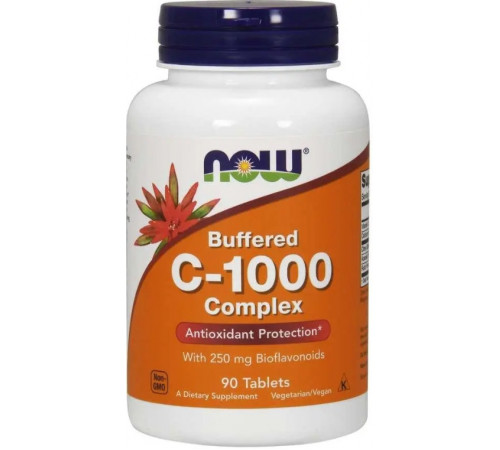 Витамин С аскорбат Now FoodsVitamin C-1000 Complex 90 таб