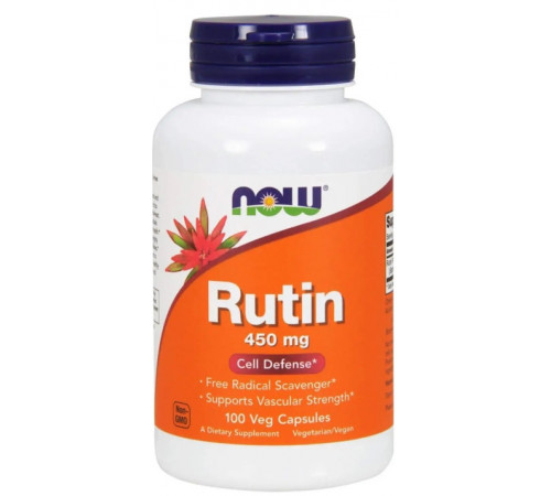 Рутин Now Foods Rutin 450 мг 100 вег капс