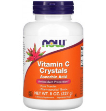 Вітамін С кристали Now Foods Vitamin C 227 грам