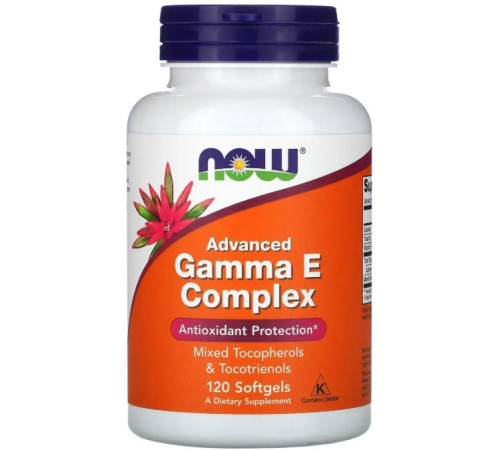 Вітамін Е Now Foods Gamma E Complex 120 гел капс