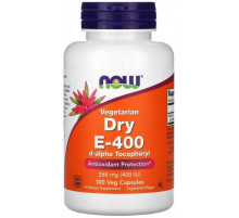 Вітамін Е Now Foods Vegetarian Dry E-400 268 мг 100 вег капсул