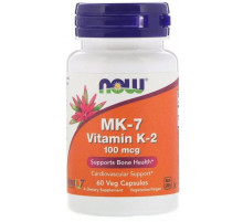 Витамин К2 МК-7 Now Foods Vitamin K-2 100 мкг 60 капс