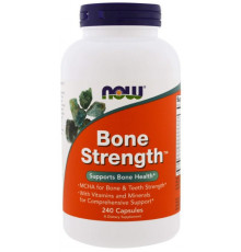 Прочные кости Now Foods Bone Strength 240 капсул