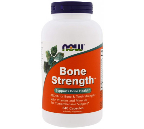Міцні кістки Now Foods Bone Strength 240 капсул