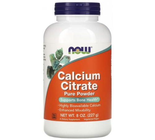 Цитрат кальция Now Foods Calcium Citrate 227 грамм