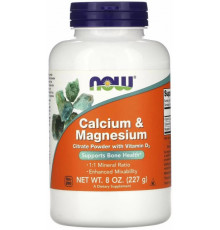 Кальцій та магній Now Foods Calcium & Magnesium 227 грам