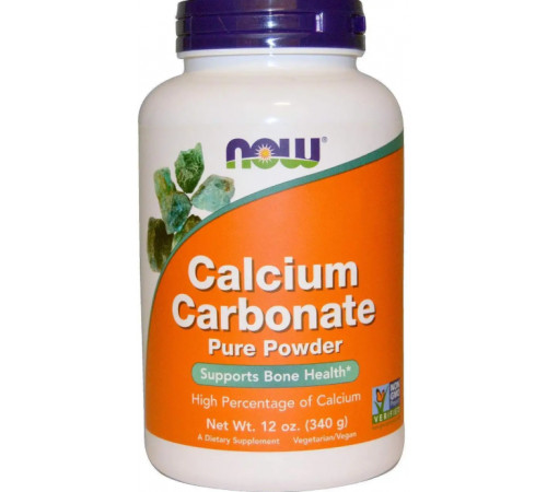 Кальцій карбонат Now Foods Calcium Carbonate 340 г