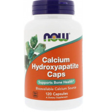 Кальцій та фосфор для кісток у капсулах Now Foods Calcium Hydroxyapatite 120 капс