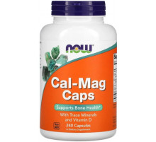 Кальцій та магній Now Foods Cal-Mag Caps 240 капс