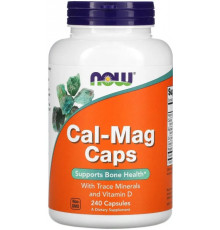 Кальцій та магній Now Foods Cal-Mag Caps 240 капс