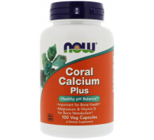 Коралловый кальций плюс Now Foods Coral Calcium Plus 100 капс