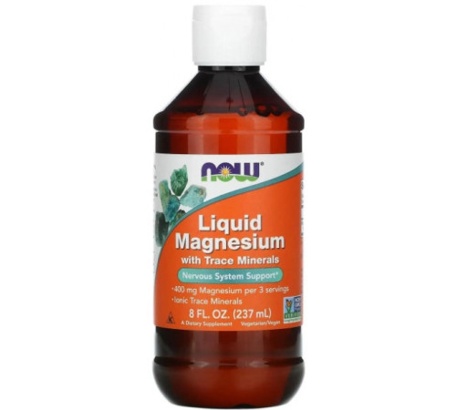 Магній  Now Foods Magnesium 237 мл