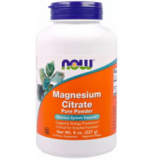 Магній цитрат Now Foods Magnesium Citrate 227 грам