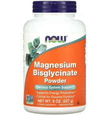 Магній бісгліцинат Now Foods  Magnesium Bisglycinate 227 г