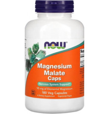 Магнію малат Now Foods  Magnesium Malate Caps 180 капс