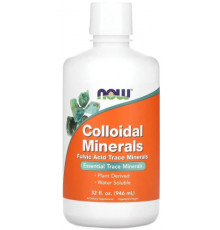 Колоїдні мінерали Now Foods Colloidal Minerals 946 мл