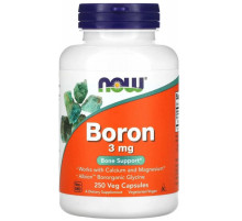 Бор Now Foods Boron 3 мг 250 вег капс