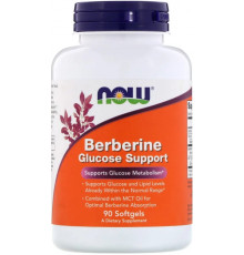 Контроль глюкози крові Now Foods  Berberine Glucose Support 90 гел капс